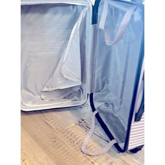 Kensie Hillsboro Expandable Rolling 1Pc Burnished Lilac Luggage new - Picture 10 of 11